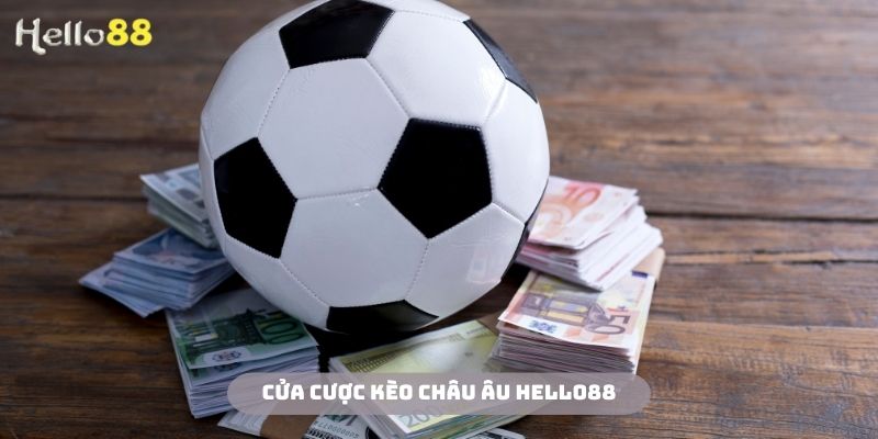 Các cửa cược quen thuộc trong kèo Châu Âu Hello88